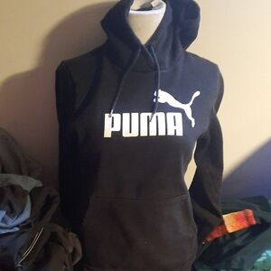 Puma Black Pullover Hoodie